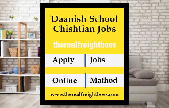 Daanish School Chishtian Jobs 2024