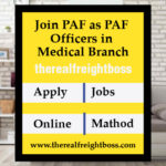 Join PAF as PAF Officers in Medical Branch