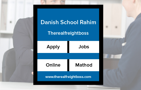 Danish School Rahim Yar Khan Jobs 2024