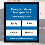 Pakistan Army Headquarters SCO Rawalpindi Jobs 2024